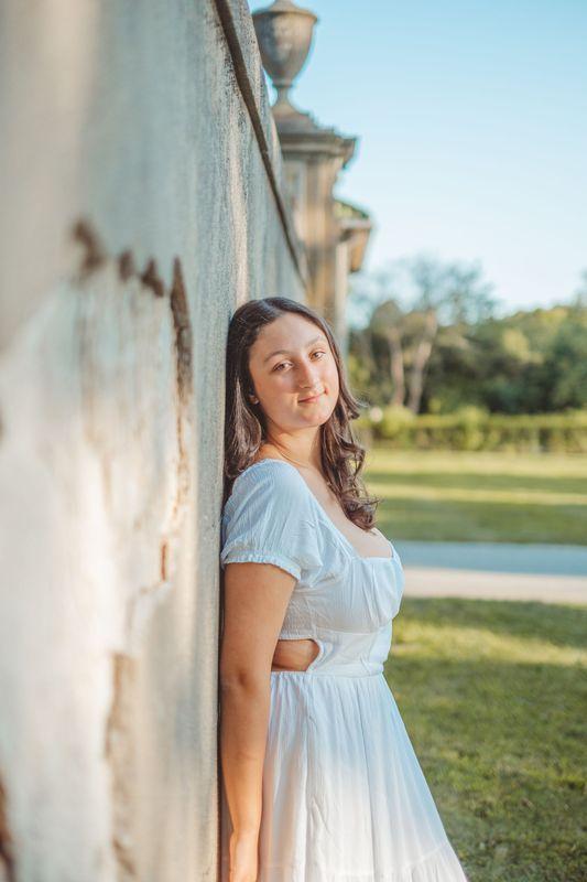 Senior photo session CT