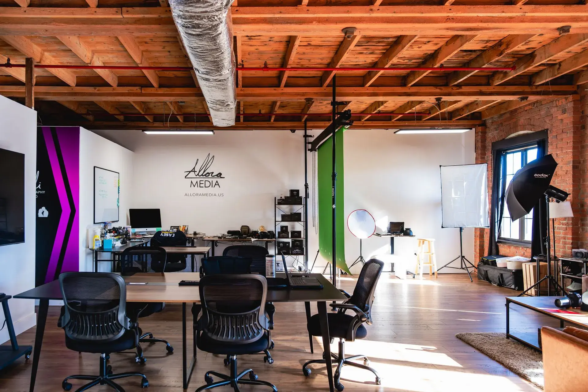 Allora Media production studio in Southington, CT